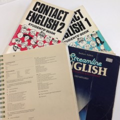 Covers of Contact English and Streamline Departures