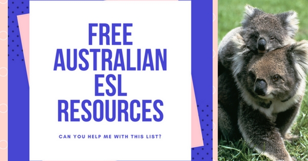 Free Australian ESL resources