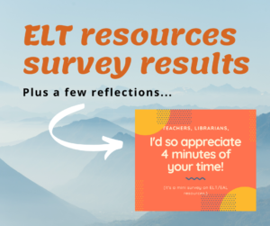 ELT resources survey results